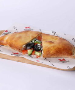 Labneh with Olives & Tomato